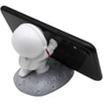 thumbnail image 5 of Soporte para teléfono de astronauta creativo, soporte para teléfono celular de astronauta, lindo y divertido soporte para teléfono inteligente para escritorio, hogar, oficina, dorado (B), 5 of 5