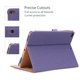 thumbnail image 4 of Funda de piel tipo libro ProCase para iPad de 9,7 pulgadas, varios ángulos, color morado, 4 of 8