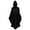 Black, variant on Plus Size Renaissance Cosplay Vintage Maxi DressCosplay Men's And Women Cloak For Jedi Robe Costume Solid Color Tunic Hooded Uniform Black XXL