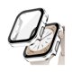 thumbnail image 1 of wonima02 Screen Protector for Apple Watch Case Cover Series 9 SE 8 7 6 5 4 40mm 44mm 41mm 45mm Tempered Glass Waterproof PC Protective Bumper Face accessries for iwatch SE2 gen2 Women Men, 1 of 1