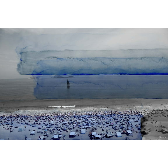 Ipanema by Parvez Taj Painting Print on Wrapped Canvas