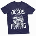 thumbnail image 3 of Men'S Even Jesus Had Fishing Story Funny T-Shirt Fisherman Novelty Shirt, 3 of 5