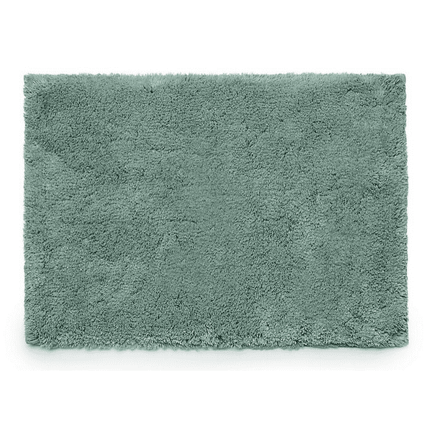 Under The Canopy Organic Cotton Bath Rugs, Lichen, 17x24