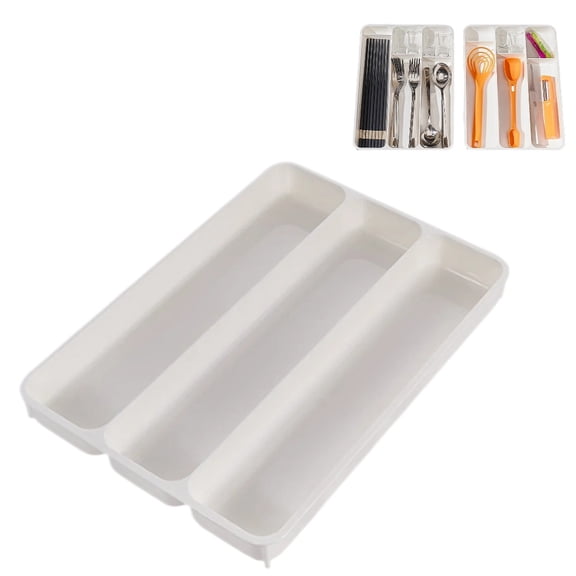 Shallow Drawer Organizer – Expandable Office Drawer Dividers, Pen Organizer for Desk, Tray Box Accessories for Desktop, Bathroom, Kitchen, Makeup, Vanity, or Medicine