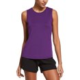 thumbnail image 2 of baleaf Workout Tops for Women Sleeveless Running Tank Tops Athletic Shirts for Yoga Exercise Active Purple L, 2 of 6