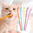 thumbnail image 2 of Juego de 3 cepillos de dientes para perros, limpieza de dientes, cuidado del mal aliento, cepillo de dientes no tóxico, suministros de limpieza para perros y gatos, accesorios para mascotas, 2 of 5