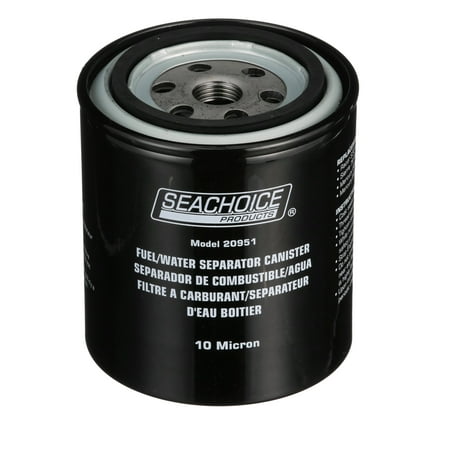 - Seachoice 20951 Replacement Outboard Engine Fuel/Water Separating Canister