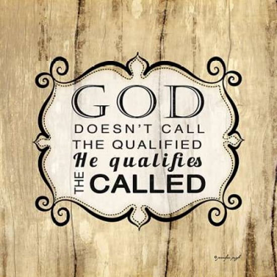 God Qualifies The C