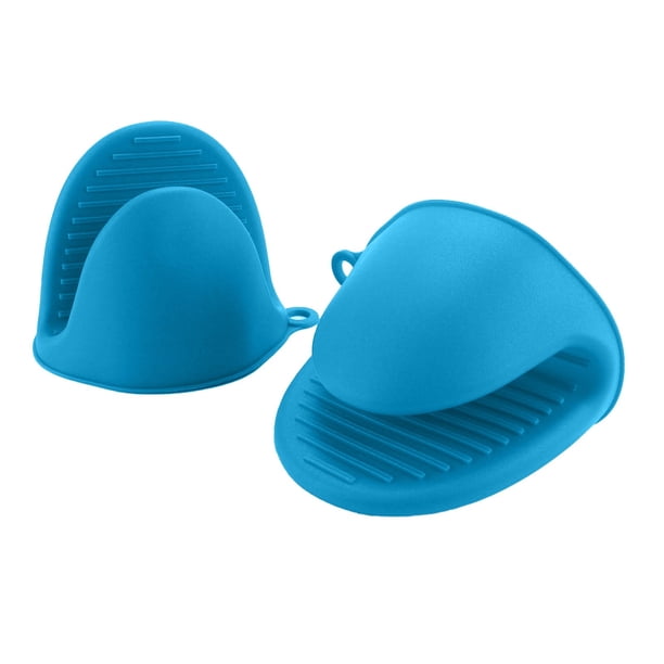 Clips de silicona de color sólido para el hogar Guantes para microondas Guantes protectores Guantes de silicona Guantes aislantes del calor