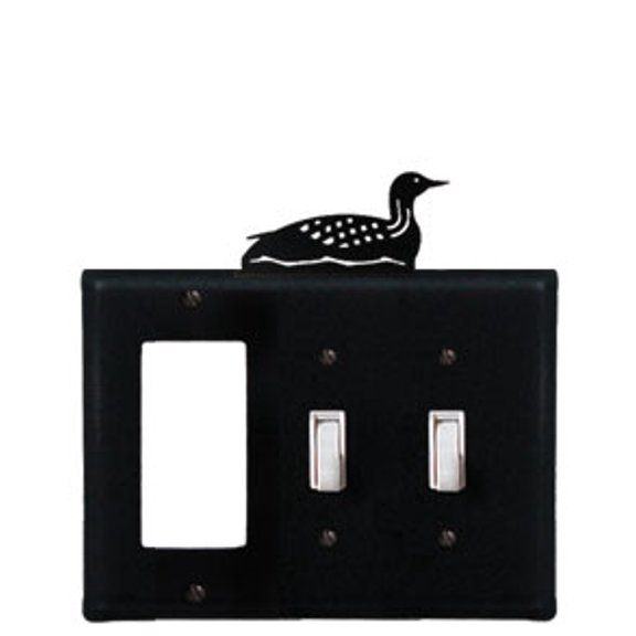 Loon - Single GFI and Double Switch Cover