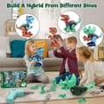 thumbnail image 3 of Dinosaur Toys for 3 4 5 6 7 8 Year Old Boys, Kids Take Apart STEM Construction Building Toys with Drill, 3 of 5