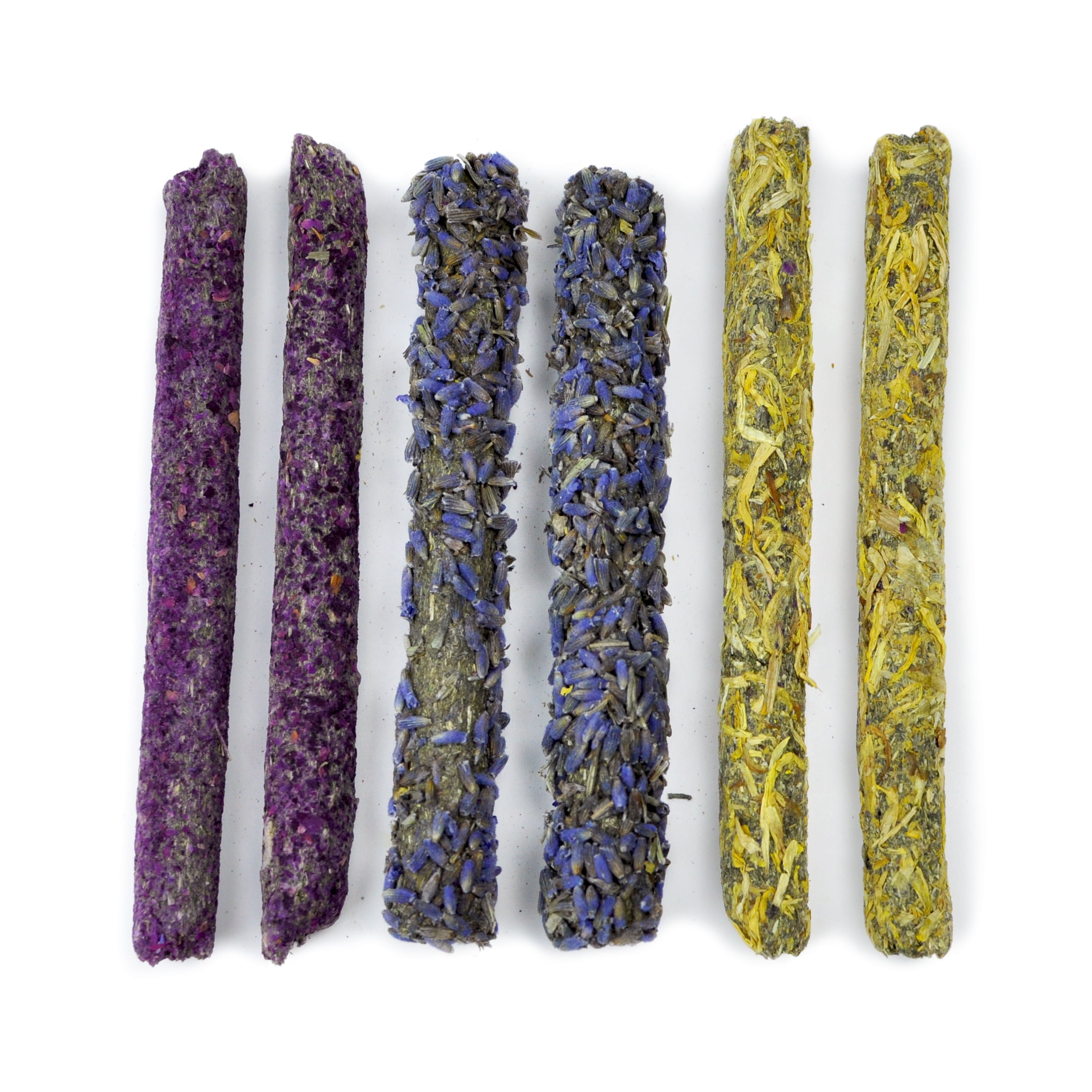(3 pack) Prevue Pet Products Playfuls Natural Flower Chew Sticks for Small Animals