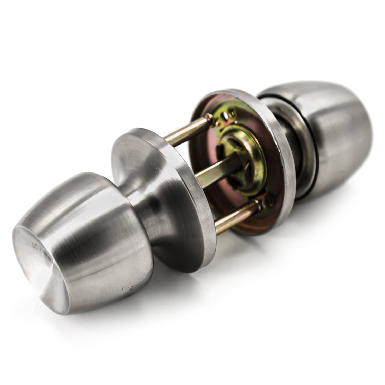 Door Knob Versa Satin Nickel Passage 8 Pack by Villar Home Designs