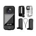 thumbnail image 2 of SJCAM C300 Pocket 4K 30FPS Cámara de acción 5G / 2.4G WiFi Cámara deportiva Pantallas de control táctil de 1.33 pulgadas Lente gran angular de 154 ° Estabilización de giroscopio de 6 ejes 30M Visión, 2 of 8