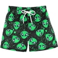 thumbnail image 1 of Boys Swim Trunks Beach Board Shorts Quick Dry Toddler Swimsuit Bathing Suits with Mesh Lining, 1 of 6