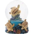 thumbnail image 1 of Tortues de Mer Récif de Corail 100MM Globe d'Eau Musical Joue Monde Merveilleux, 1 of 6