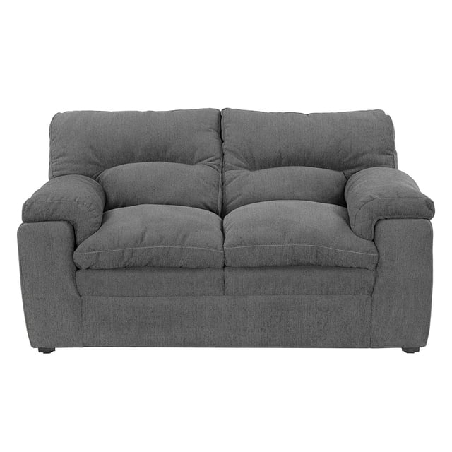 Sofá Love Seat TRINITY Cosmo 2 Plazas Gris para Sala