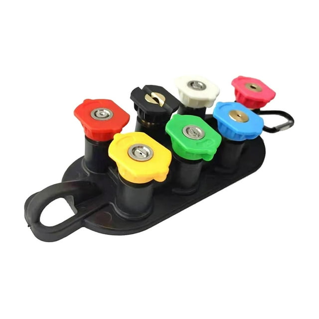 koolsoo Pressure Washer Nozzle Tips with Nozzle Holder 1/4''quick Connector Power Washer D