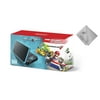 TEC New Nintendo 2DS XL System w/ Mario Kart 7 Pre-installed, Black & Turquoise