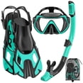 thumbnail image 1 of Equipo de Snorkel 3 en 1 wutrye Set Máscara Aletas y Tubo para Adultos, 1 of 7
