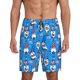 thumbnail image 1 of Balery Gnomes in USA Pantalones cortos de pijama de punto de algodón para hombre con cinturilla y bolsillos-3X-Large, 1 of 6