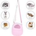 thumbnail image 4 of Mochila de viaje transpirable portátil para erizos africanos, hámsteres y perros. Bolsos de mano para cachorros y gatos., 4 of 5