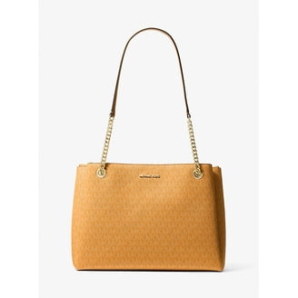 Dempsey Tote 22 In Signature Jacquard With Stripe And Coach Patch