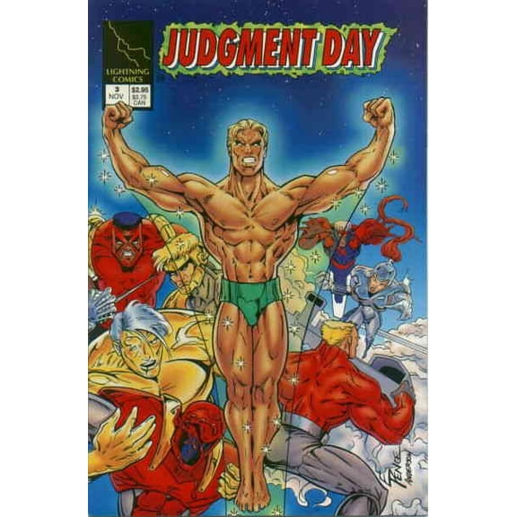 Judgment Day (Lightning) #3 VF ; Lightning Comic Book