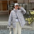 thumbnail image 2 of Double-sided Cotton Thickened Collar Cotton-padded Coat Short Bread Suit Loose Jacket, 2 of 5