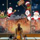 thumbnail image 3 of Christmas Decoration Santa Window Stickers Diy Window Decoration Stickers With Santa & Snowman (shikai), 3 of 4