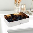 thumbnail image 6 of Castle Earring Organizer Jewelry Box with Removable Compartment and Portable Design, 6 of 6