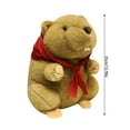 thumbnail image 3 of Adorable Groundhog Toy for Kids - Soft Cuddly Doll for Indoor Outdoor Play Safe Companion for Boys Girls 3 Years and Up, 3 of 6