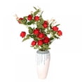 thumbnail image 5 of 5PCS Artificial Rose Flowers Long Stem Fake Silk Roses for DIY Wedding Bouquet Table Centerpiece Home Decor Valentine's Gift, 5 of 9