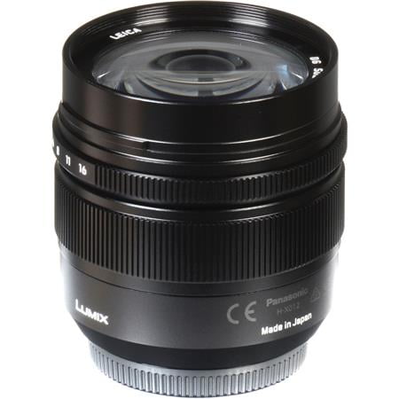 Leica - DG Summilux 12mm f/1.4 ASPH. Lens for Lumix GX7 - Black