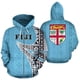 thumbnail image 5 of Sudadera con capucha y cremallera con estampado de estilo marinero dorado en 3D de Fiji para hombre y mujer, novedad de 2024, sudadera informal de gran tamaño, jersey deportivo, ropa Y2k, 5 of 5