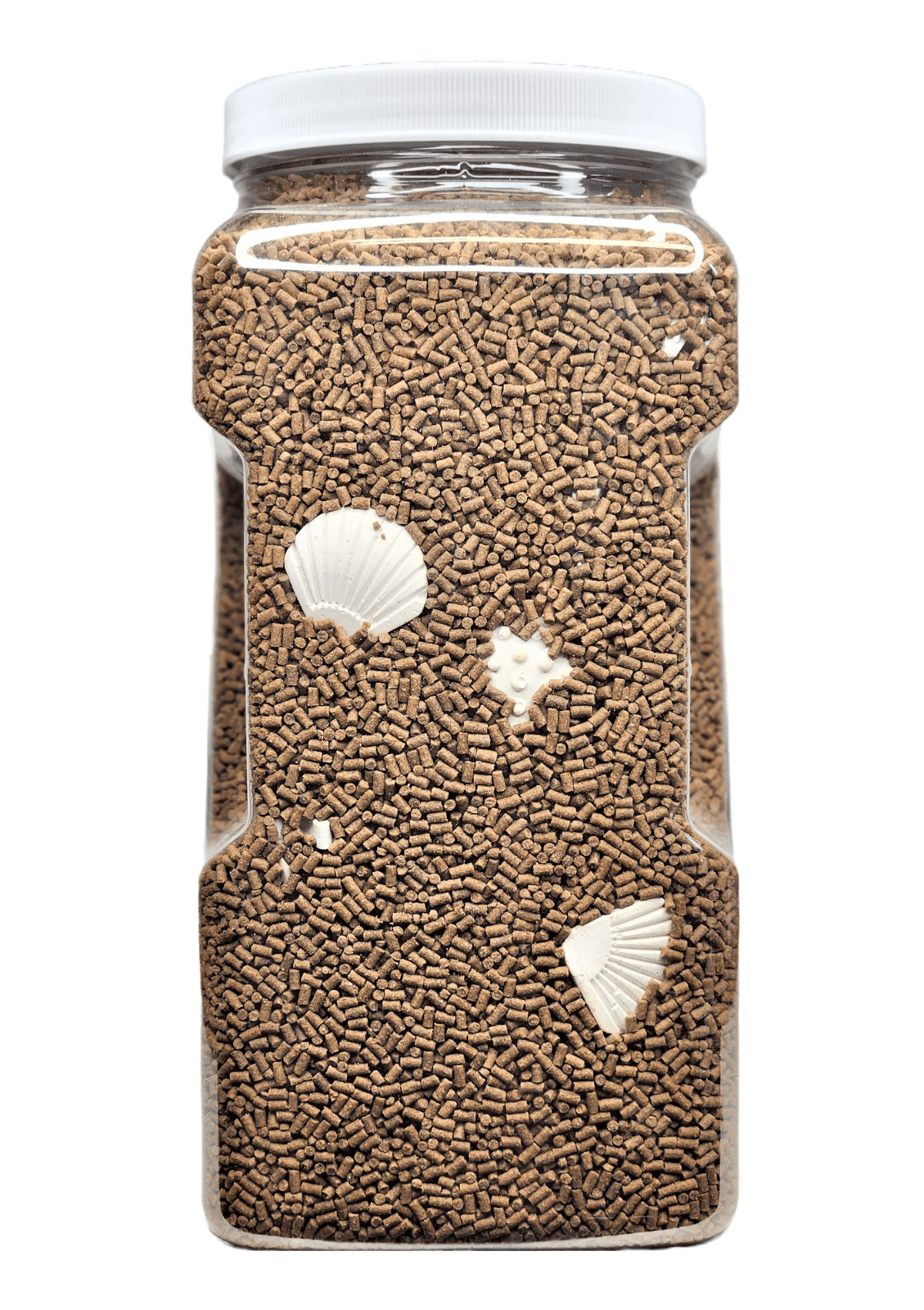 Calcium Blocks included in these Shrimp GROWER 45% Protein Sinking Pellets, 1/16" x 3/8" Pellets for Shrimp, Snails, Crabs, Catfish, Plecos for All Tropical Fish, Pellets by Zeigler…5-lb 8oz Lg Jar