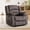 Brown-Fabrics, variant on Ebello Power Recliner Chair, Soft PU Leather Power Recliners with Padded Backrest, Overstuffed Heavy Duty Reclining Sofa for Living Room Bedroom, Beige