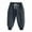 Gray, variant on Boys Joggers with Pocket Solid Color Casual Drawstring Elastic Waist Corduroy Pants Boys Sweatpants Size 10-12