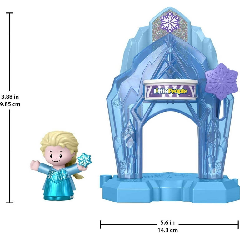 Little people sales elsa ice palace