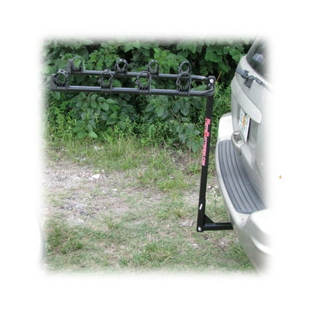 Kage Racing BK4 Four Bike Rack Carrier for 1-1/4in and 2in Hitch