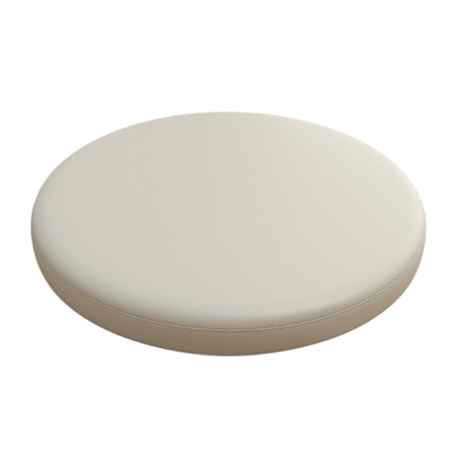 35x35cm Ronda de cuero de comedor silla de la barra de almohadilla de taburete de espuma de memoria de piso suave cubierta del asiento