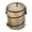 Beige light brown, variant on Yokua Outdoor Camping Trash Can Portable Garbage Bin Lightweight Round Bucket
