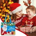 thumbnail image 2 of Less Than 5 Gift Wrapping Paper Christmas Handcarry Gift Bags: Santa & Snowman Theme, 2 of 4