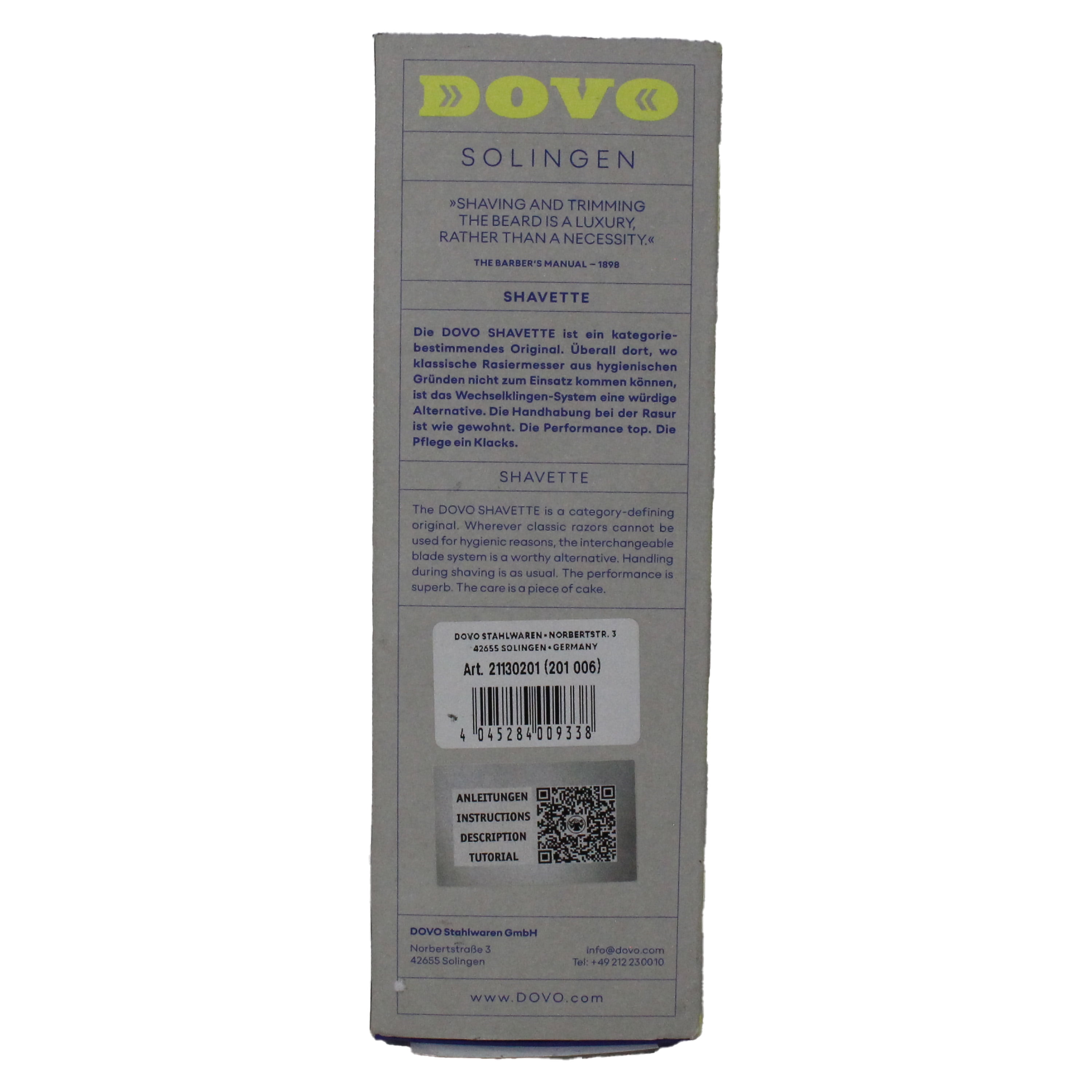 Shavette Stainless