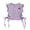 Purple, variant on Girls' T-Shirts Extended Shoulder Children's Summer Short Sleeve Shirt Cotton Tops Crew Neck with Drawstring T-Shirts for Girls 6-38 Years