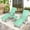 Green, variant on Pellebant Set of 3 Outdoor Chaise Lounge & Table Set Aluminum Patio Folding Chairs,Brown