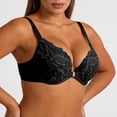 thumbnail image 4 of Women's Bras Baeitkot Women's Lace Front Closure Push Up Back Enhancing Bra, 4 of 6