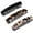 Ivory,Black,Tortoise Shell, variant on Small Tortoise Acetate Automatic Hair Clips for Women - Thin Hair Barrettes, 4pcs
