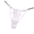 thumbnail image 2 of ZVNAΖH Women's Sexy G String Thongs, Valentine's Day Gifts, Couple Supplies, One Size, Floral Lace Panties Hollow Out See Though Panties, 2 of 6