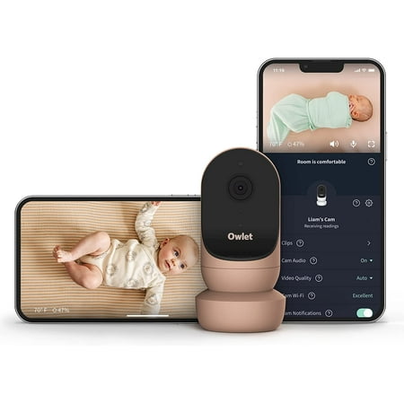 UPC: 0850028962923 | Owlet BC06N20BBJ Cam 2 – Smart Baby Monitor Camera – Stream Secure HD Video & Audio w/ Night Vision